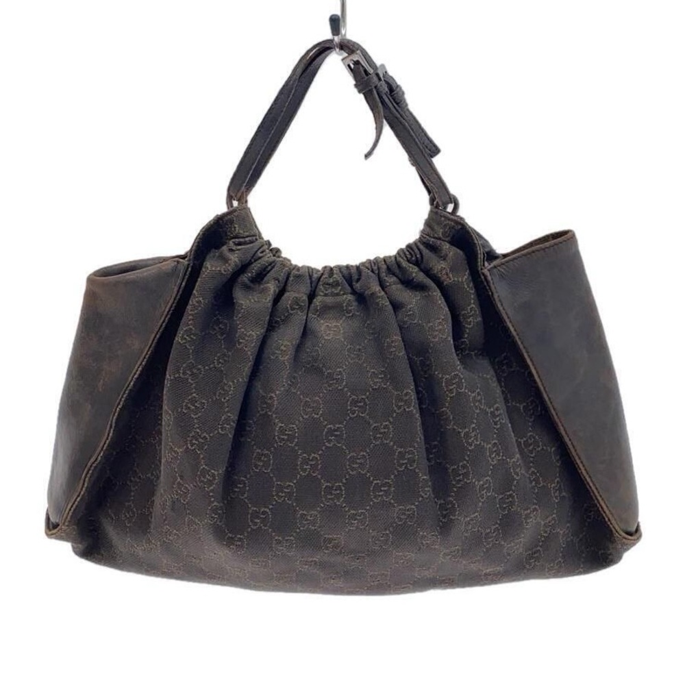 Gucci GG Canvas Hobo Bag Brown - authentic and in perfect condition